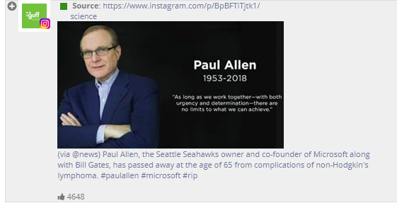 Top Like 2 - Paul Allen